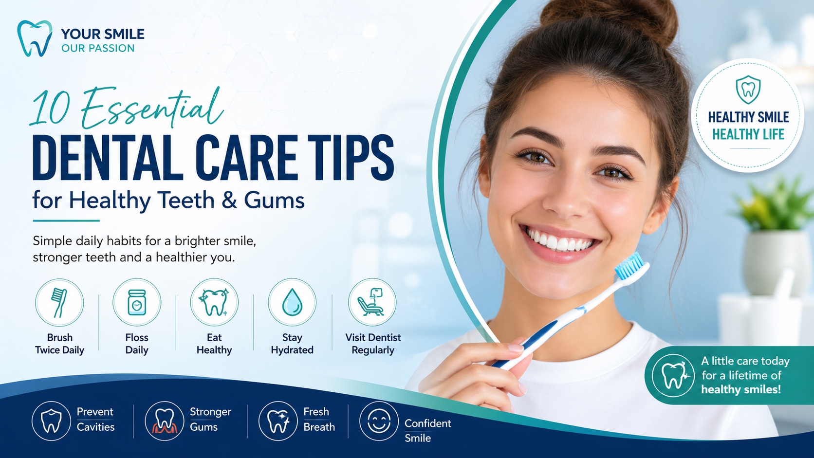 10 Essential Dental Care Tips for Healthy Teeth and Gums