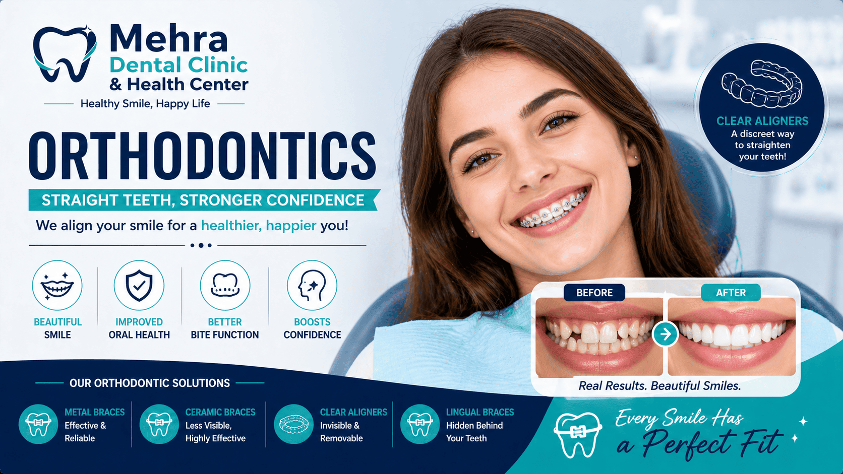 Orthodontic Treatment: Achieve a Perfectly Aligned Smile